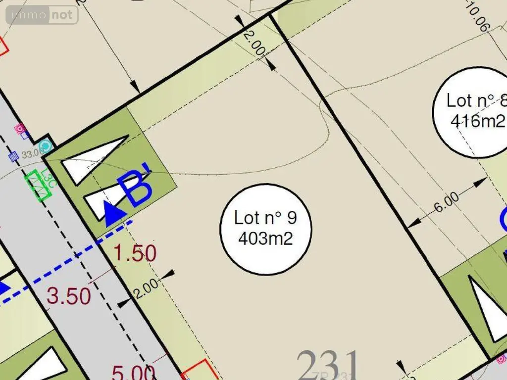 Terrain a batir a vendre Saint-Erblon 35230 Ille-et-Vilaine 35 473 m2 105600 euros 35129-6817 010