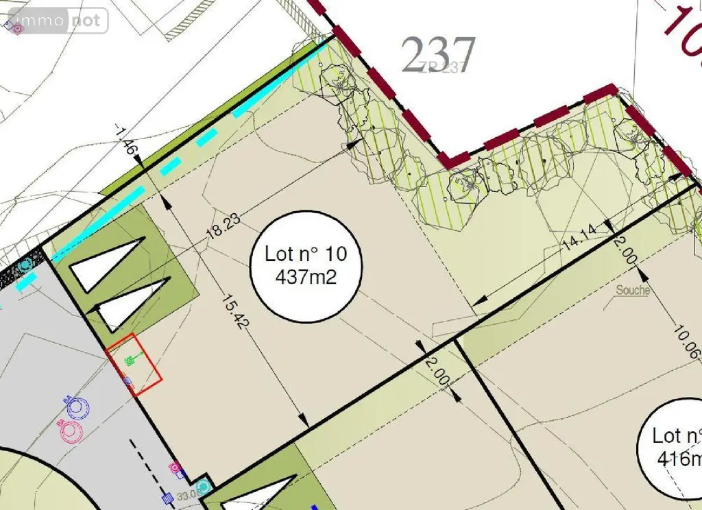Terrain a batir a vendre Saint-Erblon 35230 Ille-et-Vilaine 35 473 m2 105600 euros 35129-6817 011