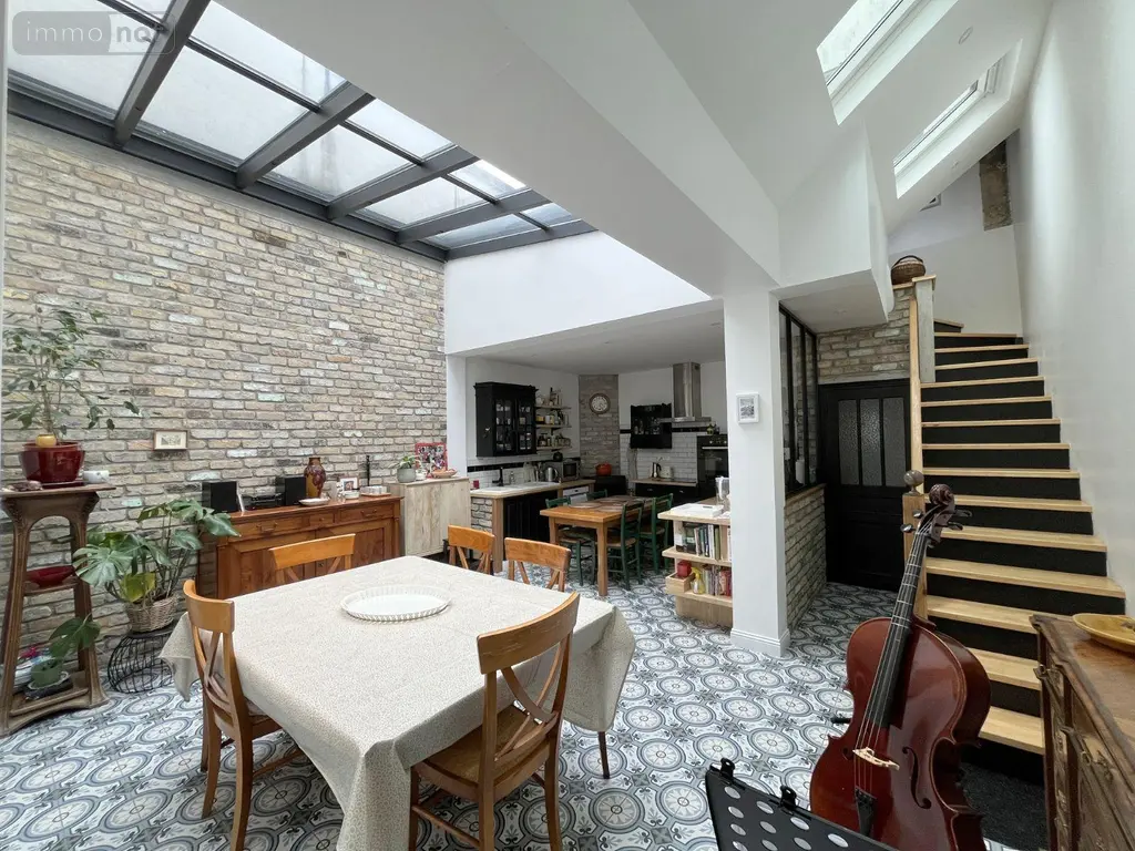 Maison a vendre Boulogne-sur-Mer 62200 Pas-de-Calais 62 104 m2 4 pièces 277500 euros 857 001