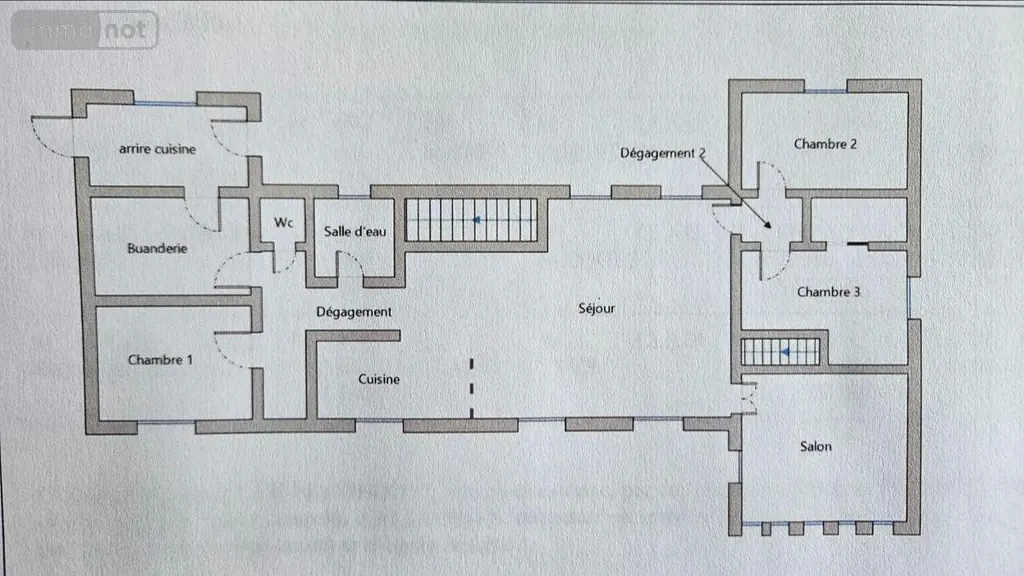 Maison a vendre La Suze-sur-Sarthe 72210 Sarthe 72 165 m2 6 pièces 178000 euros HB-1850 013