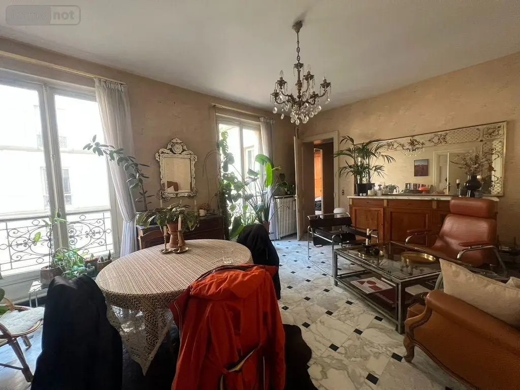 Appartement a vendre Paris 16e Arrondissement 75016 Paris 75 63 m2 3 pièces 490000 euros 66018/290 003