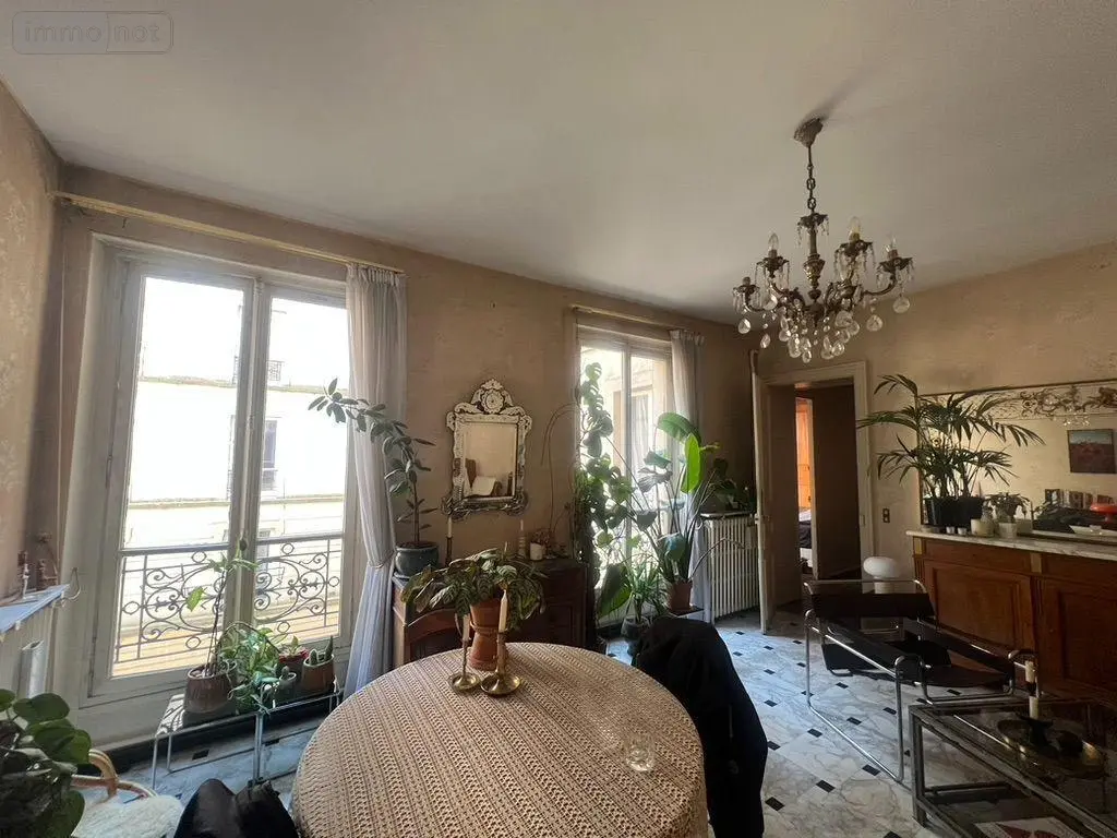 Appartement a vendre Paris 16e Arrondissement 75016 Paris 75 63 m2 3 pièces 490000 euros 66018/290 016