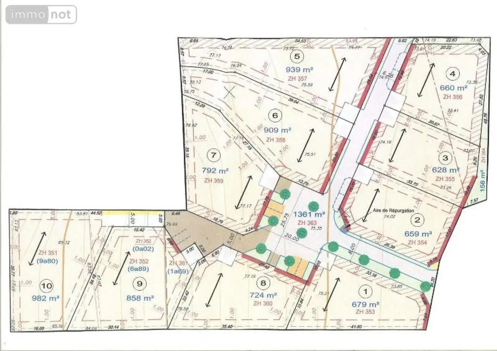 Terrain a batir a vendre Bessé-sur-Braye 72310 Sarthe 72 21 euros 101/1242 001