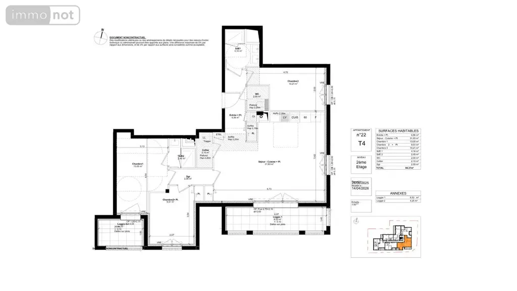 Appartement a vendre Saint-Malo 35400 Ille-et-Vilaine 35 84 m2 4 pièces 545000 euros 11747/559 001