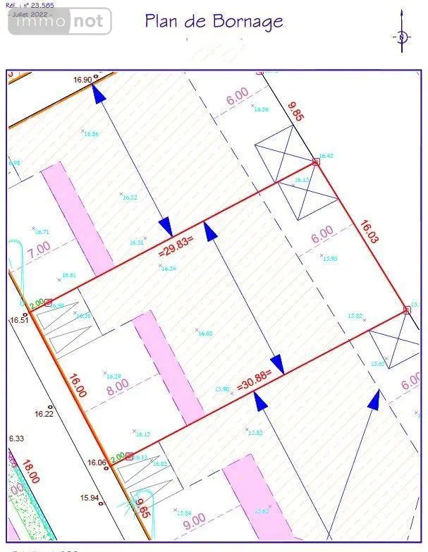 Terrain a batir a vendre Quimper 29000 Finistère 29 170 m2 87000 euros 001/1639 003