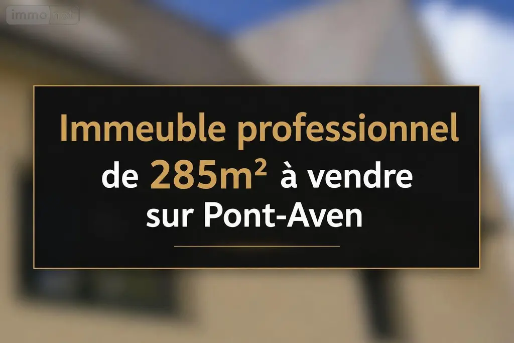 Immeuble de rapport a vendre Pont-Aven 29930 Finistère 29 285 m2 13 pièces 436800 euros 11286/914 001
