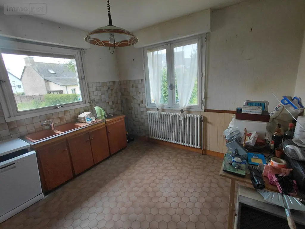 Maison a vendre Malguénac 56300 Morbihan 56 127 m2 7 pièces 158000 euros 063-503 010