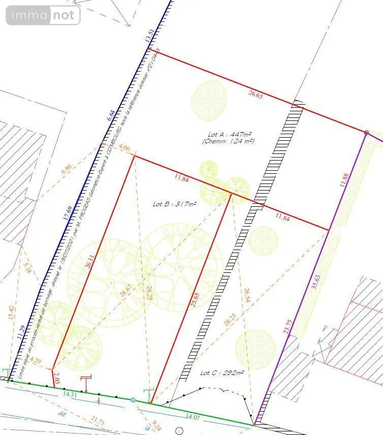 Terrain a batir a vendre Cancale 35260 Ille-et-Vilaine 35 168283 euros 11785/453 003