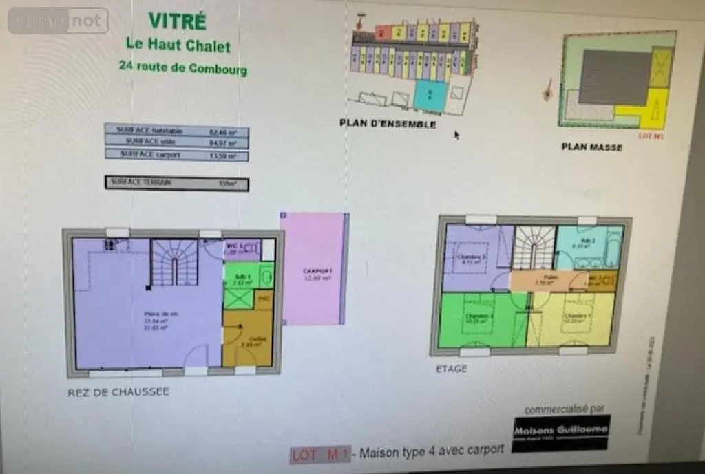 Maison a vendre Vitré 35500 Ille-et-Vilaine 35 82 m2 4 pièces 257294 euros 257294 003