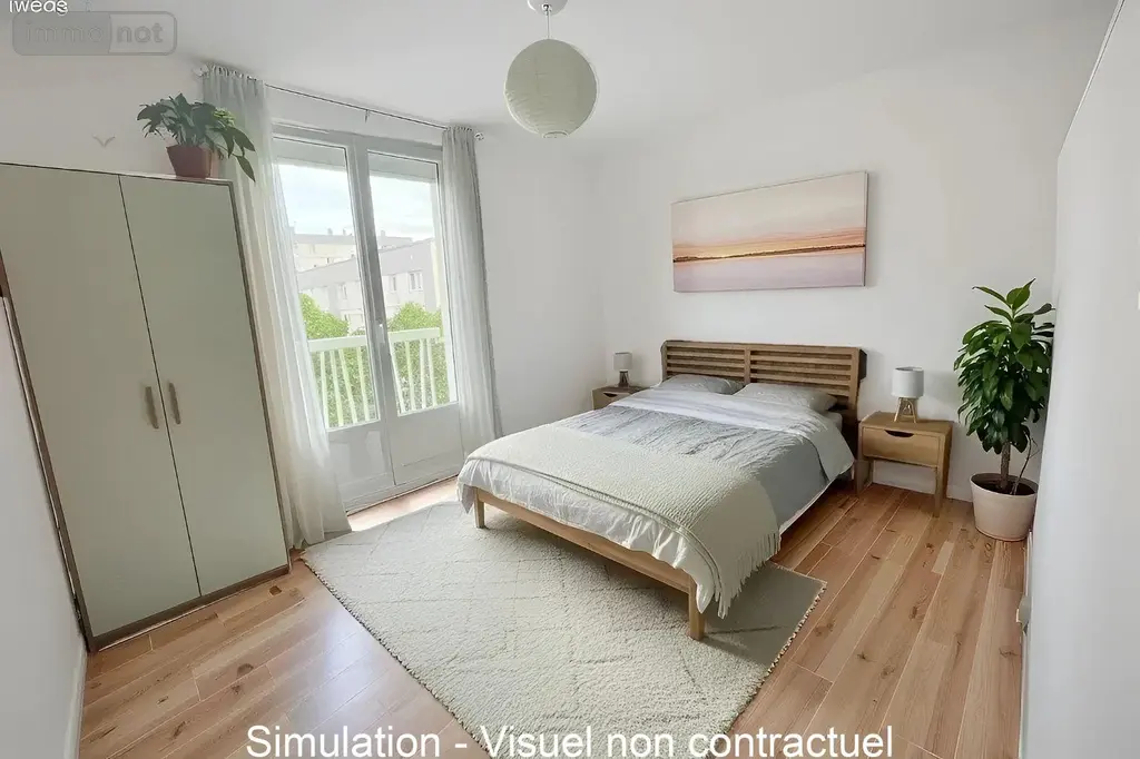 Appartement a vendre Rennes 35000 Ille-et-Vilaine 35 57 m2 3 pièces 152975 euros 1004327 008