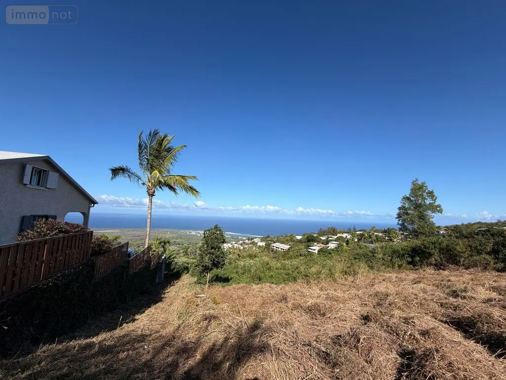 Terrain a batir a vendre Les Avirons 97425 La Réunion 974 160500 euros 97405/299 002