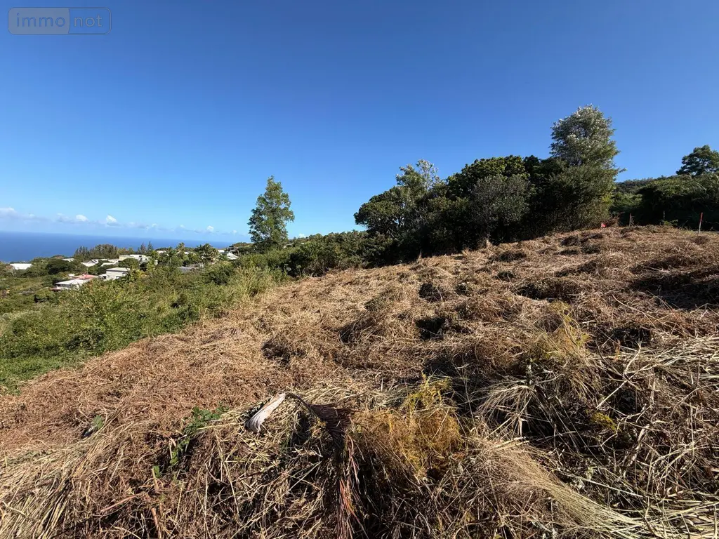 Terrain a batir a vendre Les Avirons 97425 La Réunion 974 160500 euros 97405/299 005