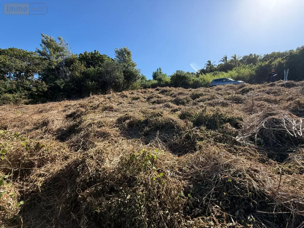 Terrain a batir a vendre Les Avirons 97425 La Réunion 974 160500 euros 97405/299 006