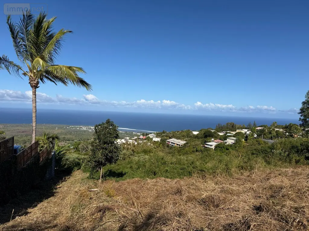 Terrain a batir a vendre Les Avirons 97425 La Réunion 974 160500 euros 97405/299 001