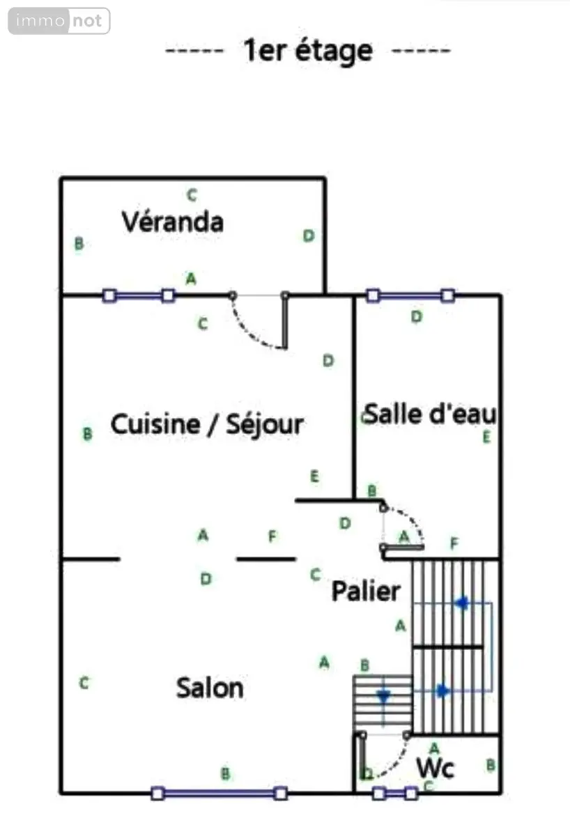 Maison a vendre Tours 37000 Indre-et-Loire 37 91 m2 5 pièces 284800 euros 37049-141 016