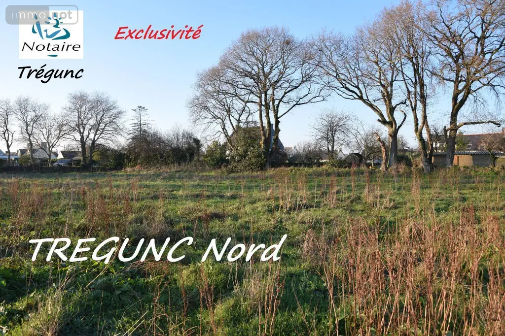 Terrain a batir a vendre Trégunc 29910 Finistère 29 73078 euros TEBA/1069 001