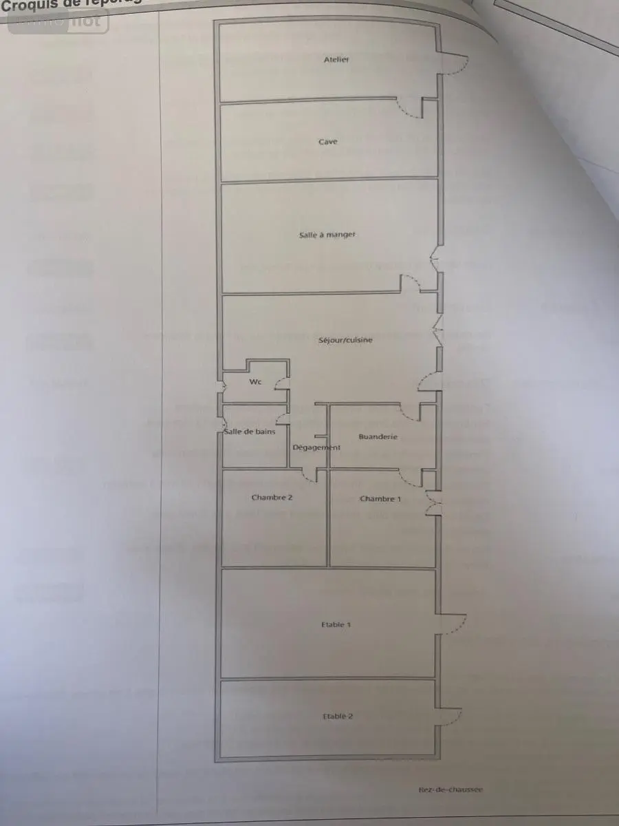 Maison a vendre Courdemanche 72150 Sarthe 72 79 m2 6 pièces 109180 euros 13816/1215 019