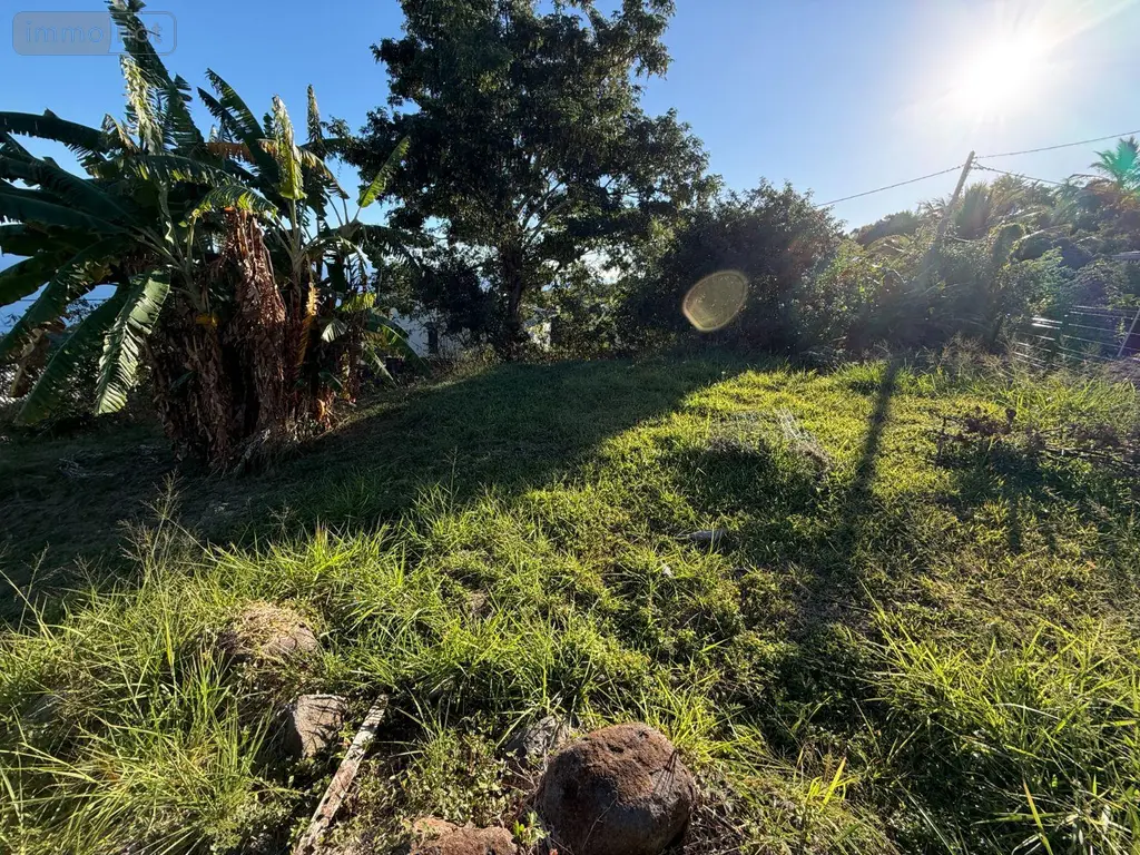 Terrain a batir a vendre La Possession 97419 La Réunion 974 213000 euros 97405/306 004