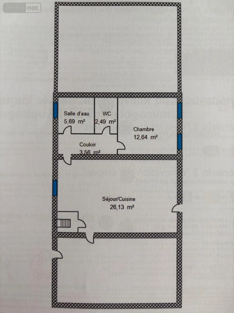 Maison a vendre Combourtillé 35210 Ille-et-Vilaine 35 50 m2 2 pièces 72770 euros 35034-37 008