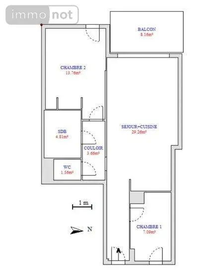 Appartement a vendre Marseille 8e Arrondissement 13008 Bouches-du-Rhône 13 60 m2 3 pièces 295000 euros 10521/45 010