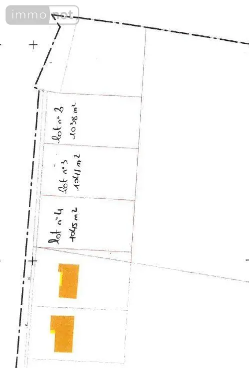Terrain a batir a vendre Thiéblemont-Farémont 51300 Marne 51 1045 m2 36800 euros 51081/982 003