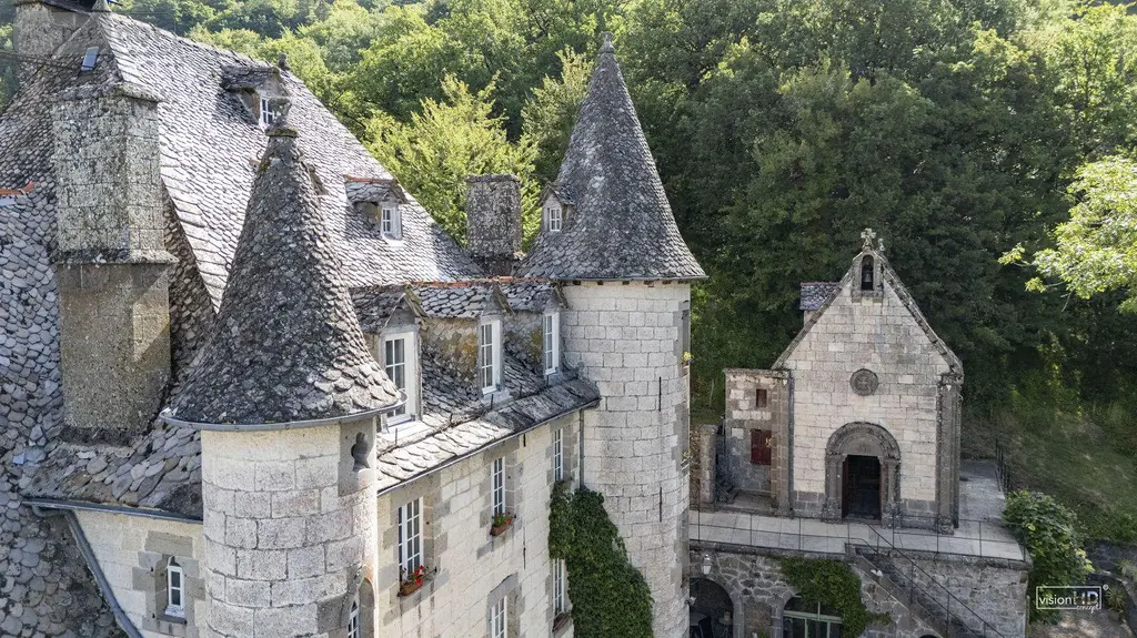 Propriete a vendre Raulhac 15800 Cantal 15 500 m2 16 pièces 860000 euros 15061-79 020