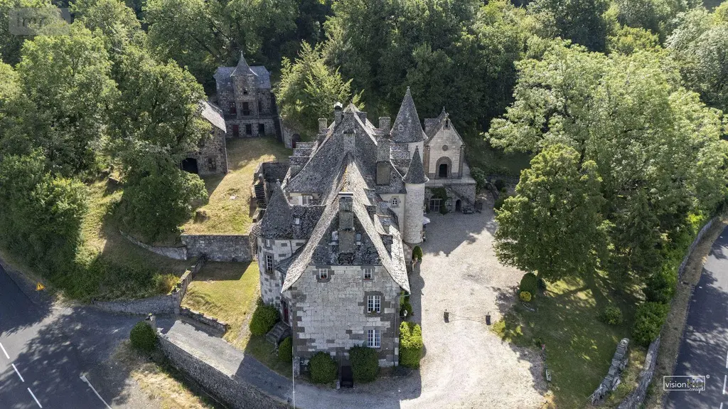 Propriete a vendre Raulhac 15800 Cantal 15 500 m2 16 pièces 860000 euros 15061-79 021