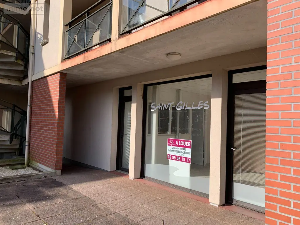 Location fonds et murs commerciaux Saint-Gilles 35590 Ille-et-Vilaine 35 47 m2 2 pièces 735 euros 050/165 016