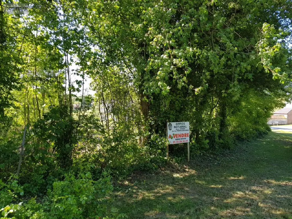 Terrain a batir a vendre Machy 80150 Somme 80 1200 m2 52500 euros 113/1308 004