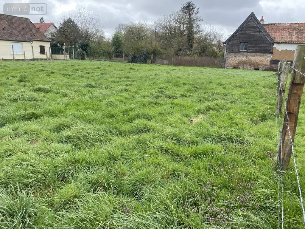 Terrain a batir a vendre Domvast 80150 Somme 80 959 m2 47500 euros 113/1601 006