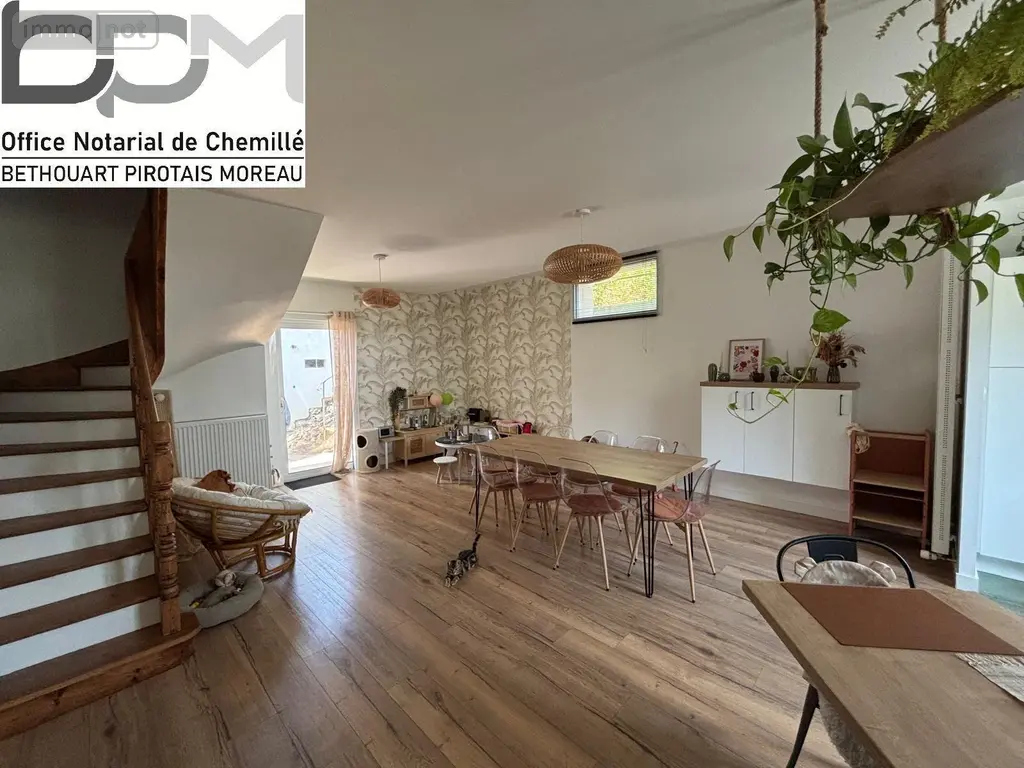 Maison a vendre Chemillé-en-Anjou 49120 Maine-et-Loire 49 90 m2 4 pièces 194000 euros 49062/828 001