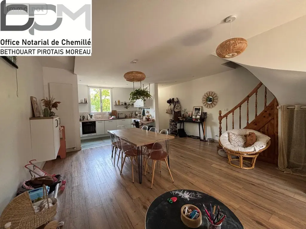 Maison a vendre Chemillé-en-Anjou 49120 Maine-et-Loire 49 90 m2 4 pièces 194000 euros 49062/828 002