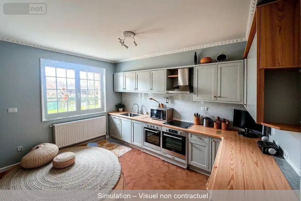 Maison a vendre Beaumont-le-Roger 27170 Eure 27 214 m2 5 pièces 219450 euros 03796 030