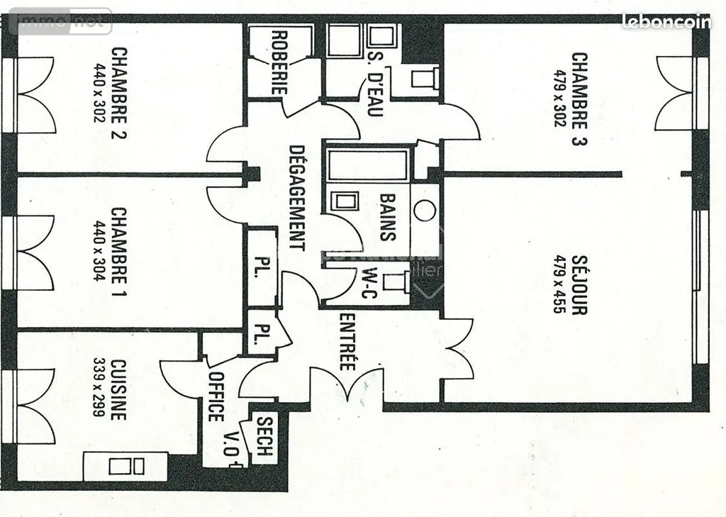Appartement a vendre Versailles 78000 Yvelines 78 100 m2 4 pièces 445000 euros APPT/860 010