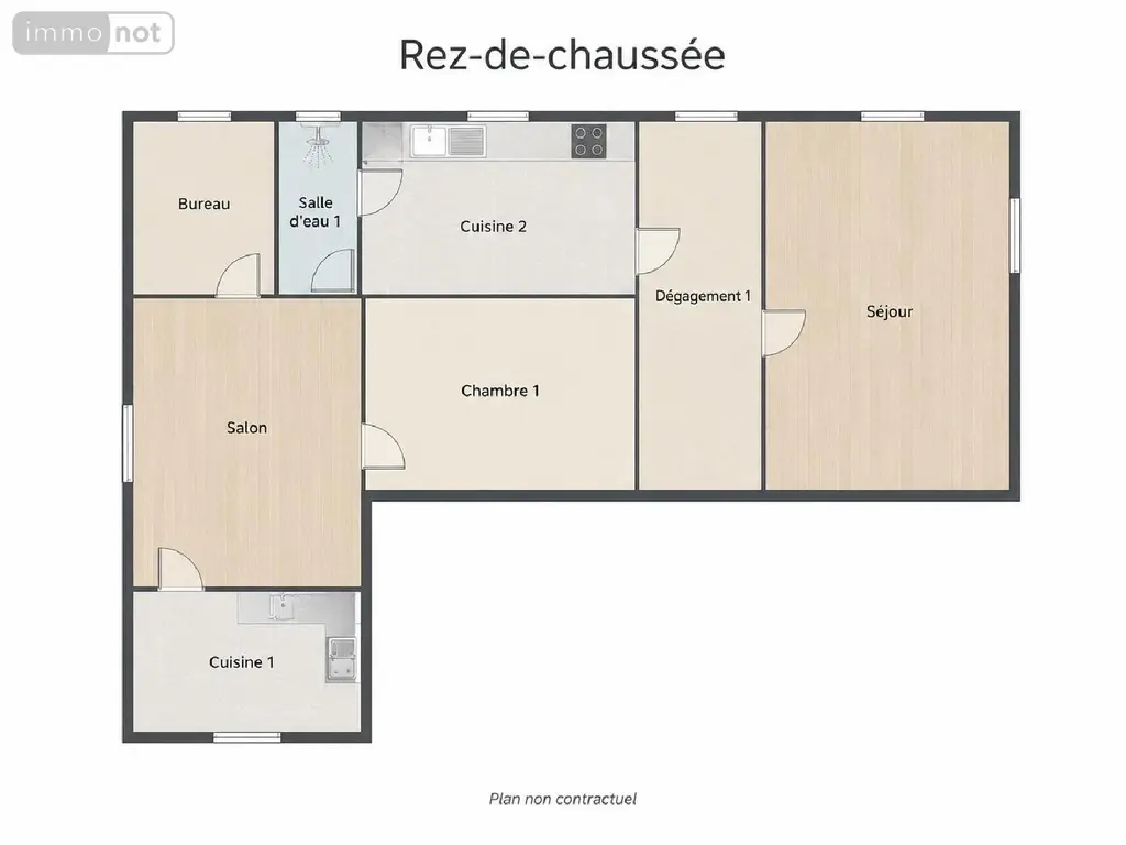 Maison a vendre Huismes 37420 Indre-et-Loire 37 205 m2 6 pièces 253600 euros 37049-155 008
