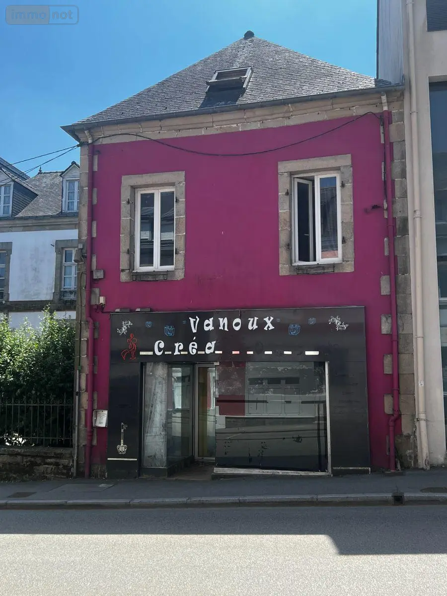 Maison a vendre Gourin 56110 Morbihan 56 85 m2 5 pièces 84800 euros 29122-1637 002