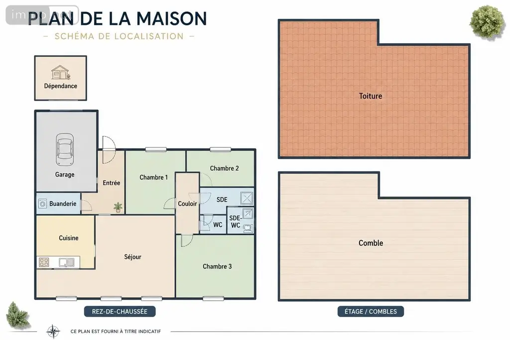 Maison a vendre Panzoult 37220 Indre-et-Loire 37 140 m2 5 pièces 243200 euros 37049-157 026
