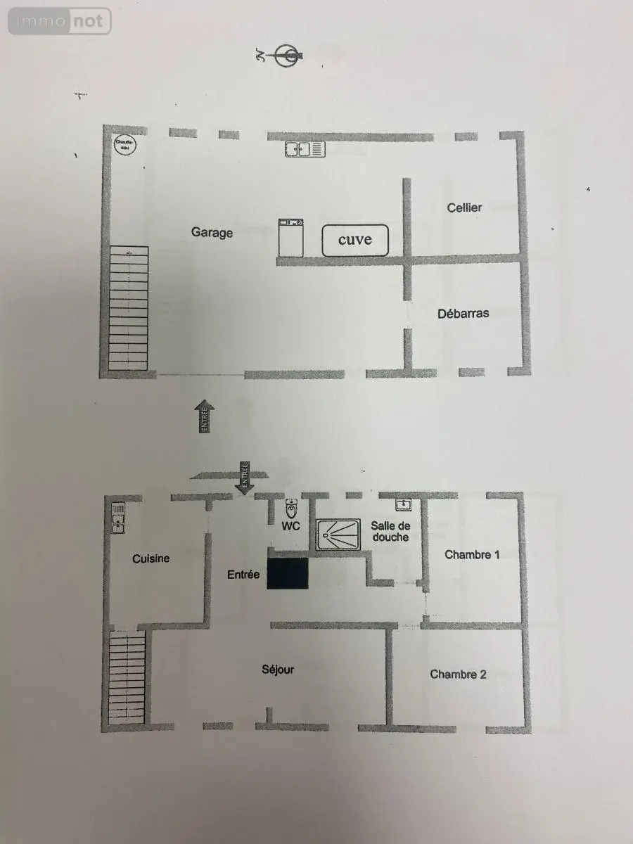 Maison a vendre Villedieu-sur-Indre 36320 Indre 36 71 m2 3 pièces 117800 euros 1052324 020