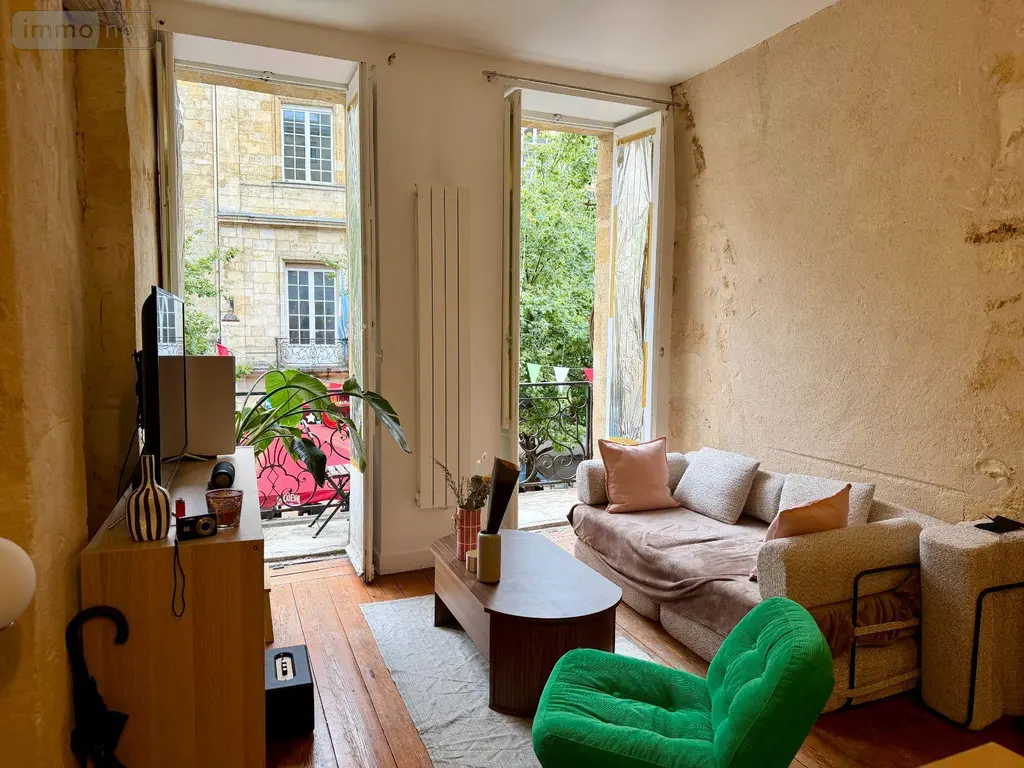 Appartement a vendre Bordeaux 33000 Gironde 33 45 m2 2 pièces 236000 euros 11553/34 014