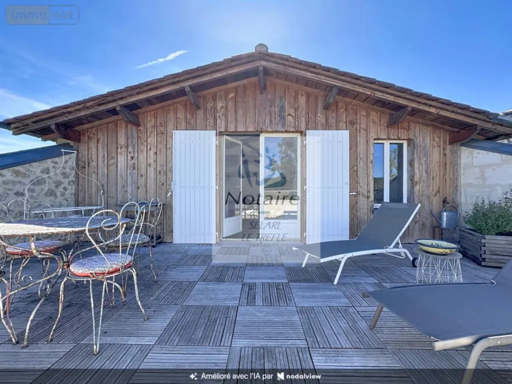 Maison a vendre La Lande-de-Fronsac 33240 Gironde 33 195 m2 10 pièces 465000 euros 11633/556 016