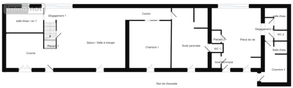 Maison a vendre Ruaudin 72230 Sarthe 72 123 m2 5 pièces 280070 euros NL-72240 003