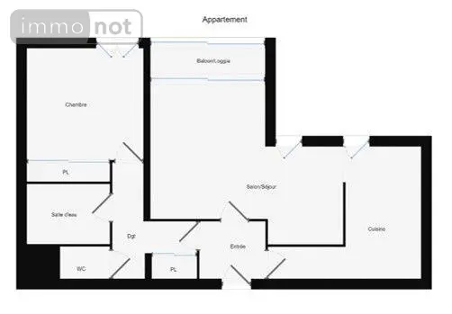 Appartement a vendre Le Mans 72000 Sarthe 72 52 m2 58300 euros SL-72021-509 008
