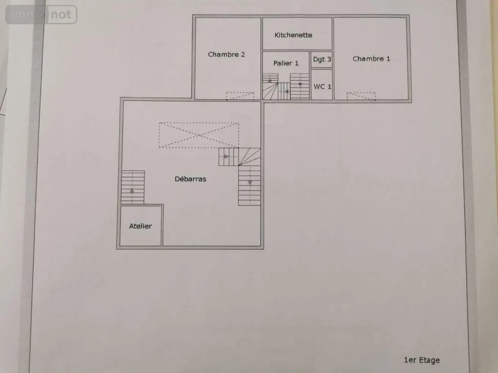 Maison a vendre Bazas 33430 Gironde 33 143 m2 5 pièces 66000 euros 33062-44 013