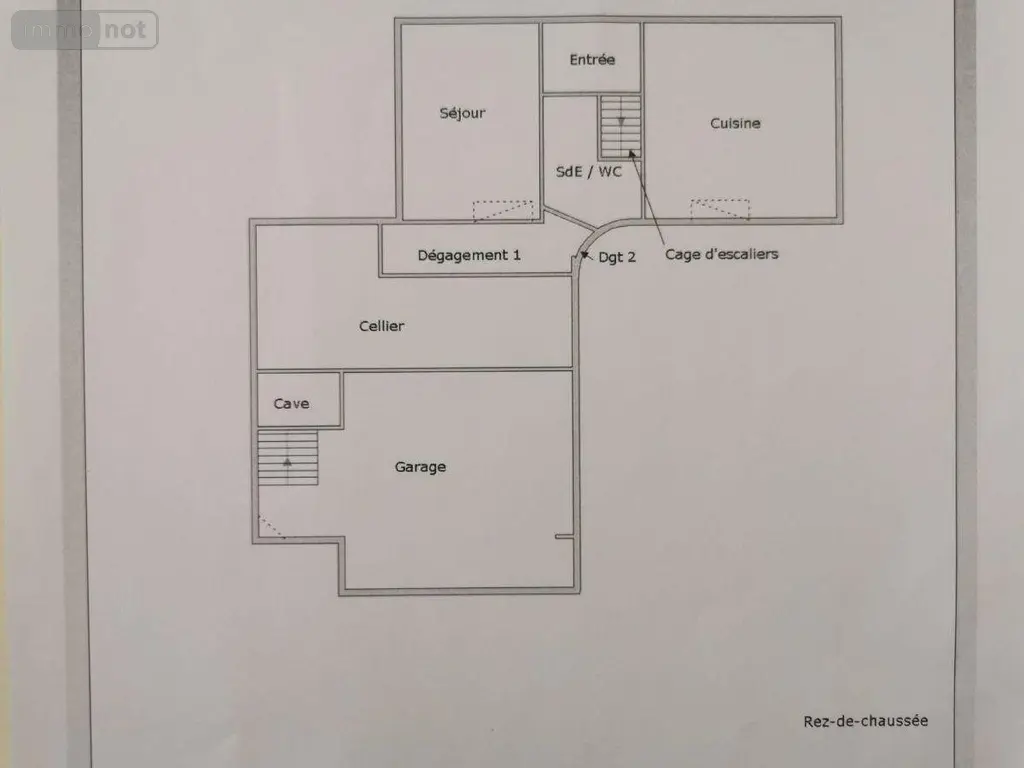 Maison a vendre Bazas 33430 Gironde 33 143 m2 5 pièces 66000 euros 33062-44 012