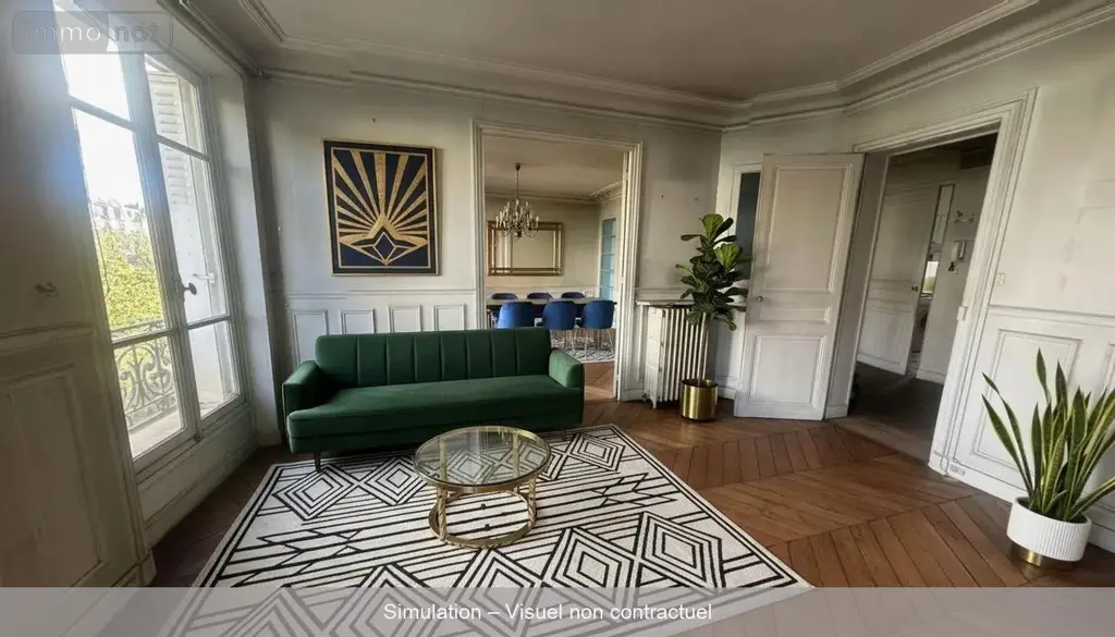 Appartement a vendre Paris 15e Arrondissement 75015 Paris 75 91 m2 5 pièces 940500 euros 7503979 002