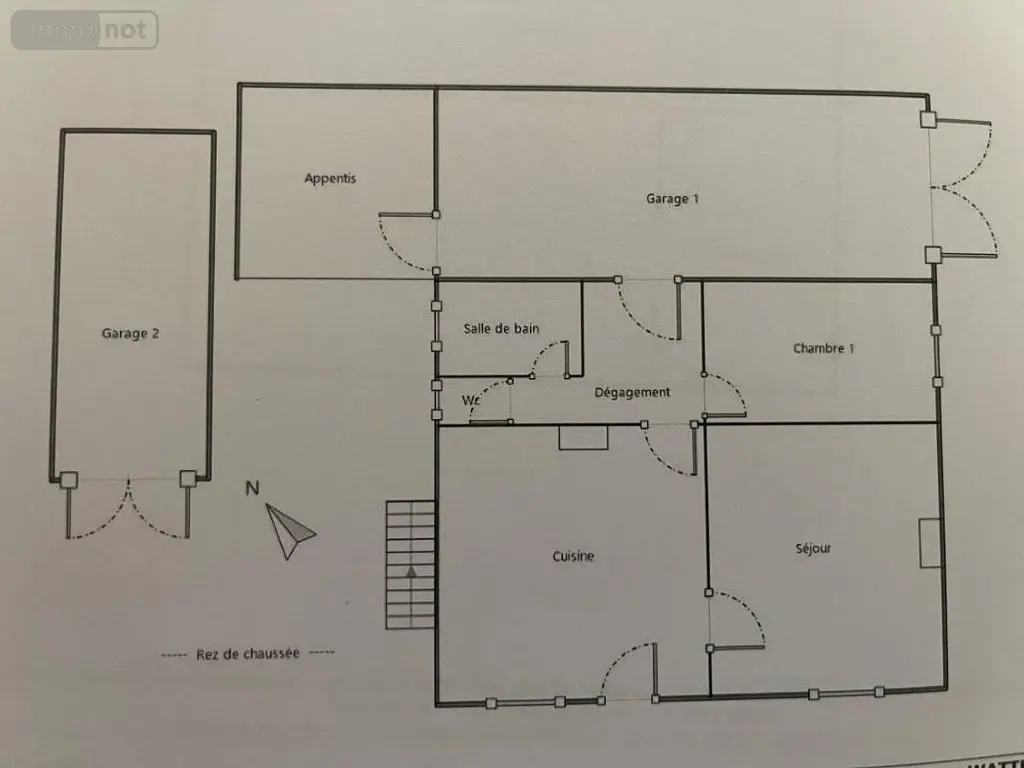 Maison a vendre Villaines-sous-Lucé 72150 Sarthe 72 87 m2 5 pièces 116600 euros 13816/1232 019