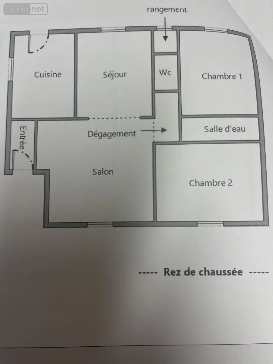 Maison a vendre Poncé-sur-le-Loir 72340 Sarthe 72 68 m2 5 pièces 121900 euros 13816/1233 021
