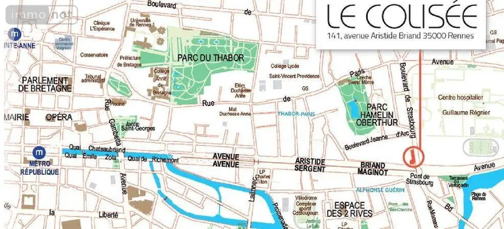 Appartement a vendre Rennes 35000 Ille-et-Vilaine 35 76 m2 3 pièces 293440 euros CHEUVREUX/101 002