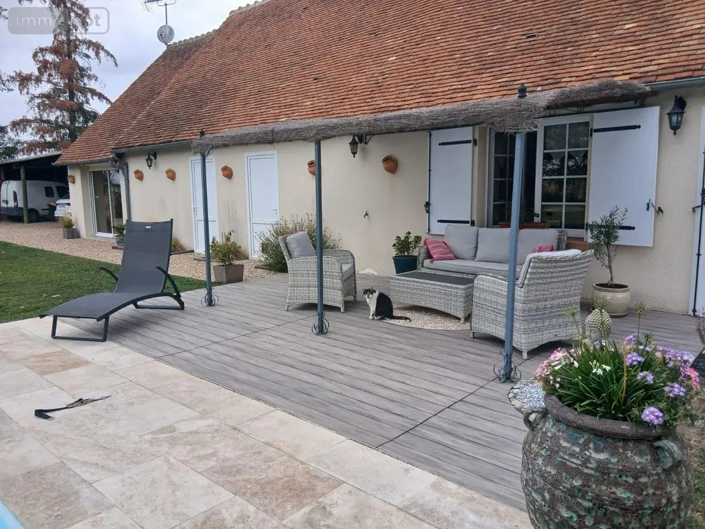 Maison a vendre Poulaines 36210 Indre 36 202 m2 8 pièces 296800 euros MAIS/870 004