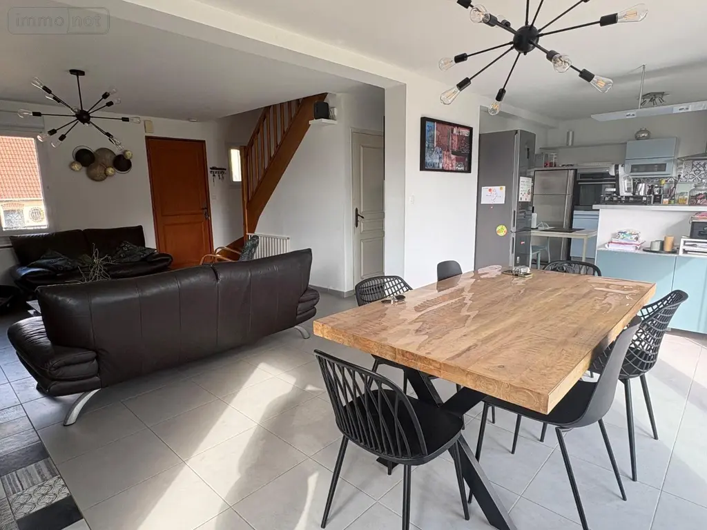 Maison a vendre Étaples 62630 Pas-de-Calais 62 93 m2 5 pièces 273000 euros 62078/44 004